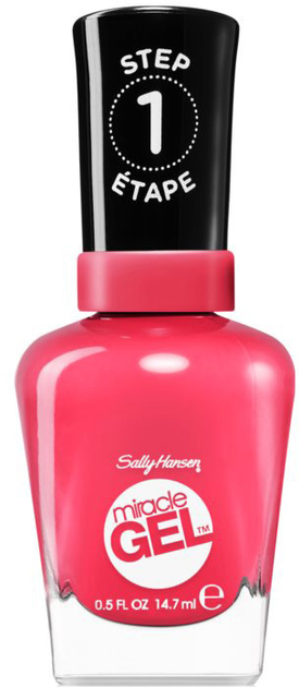 Lakier do paznokci Sally Hansen Miracle Gel 220-Pink Tank 14.7 ml (74170423006) - obraz 1