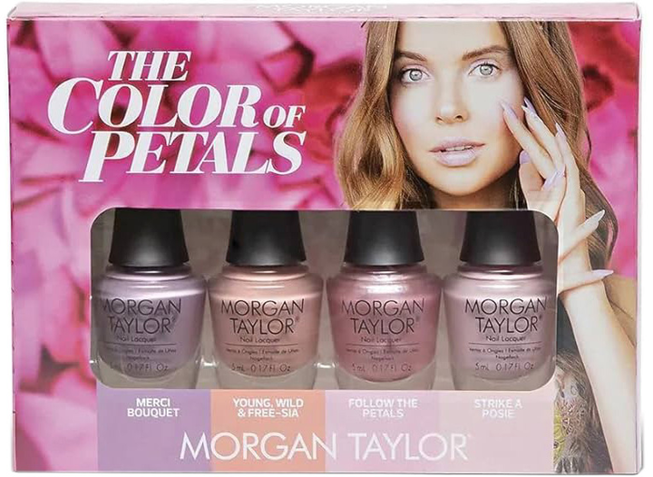 Набір лаків для нігтів Morgan Taylor The Color Of Petals Lote 4х15 мл (813323027155) - зображення 1
