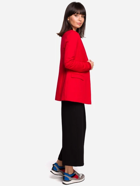 Marynarka damska BeWear B102 87148 L Czerwona (5903068433528) - obraz 4