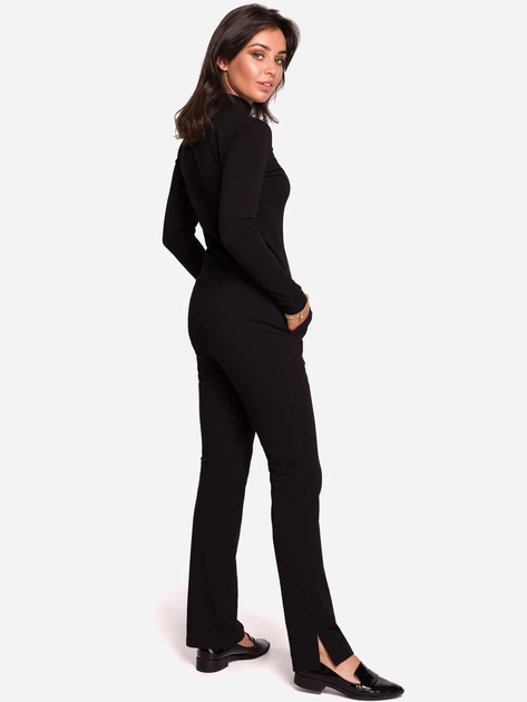 Spodnie slim fit damskie BeWear B124 90850 S Czarne (5903068447891) - obraz 2