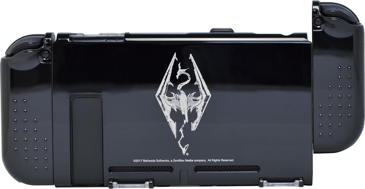 Чохол Hori Skyrim Limited Edition для Nintendo Switch Black/Gray (873124006759) - зображення 5