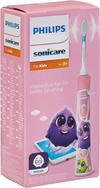 Szczoteczka elektryczna Philips For Kids Sonicare HX6352/42 - obraz 8
