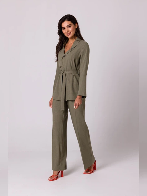 Marynarka damska BeWear B253 1411584 S Oliwkowa (5905563705155) - obraz 4