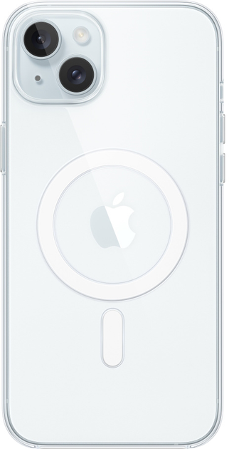 Акція на Панель Apple MagSafe Clear Case для Apple iPhone 15 Plus Clear (MT213ZM/A) від Rozetka