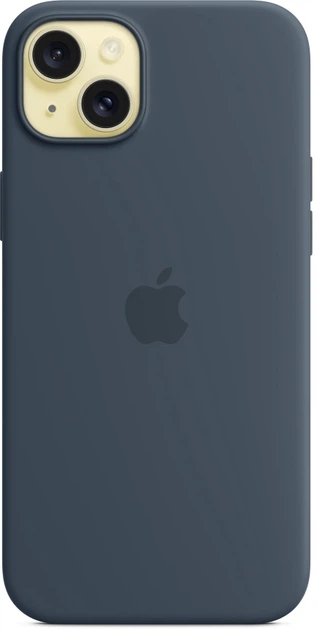 Etui Apple MagSafe Silicone Case do Apple iPhone 15 Plus Storm Blue (MT123) - obraz 3