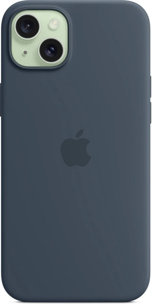 Etui Apple MagSafe Silicone Case do Apple iPhone 15 Plus Storm Blue (MT123) - obraz 4