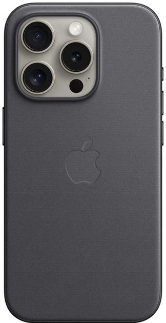 Акция на Панель Apple MagSafe FineWoven Case для Apple iPhone 15 Pro Black (MT4H3ZM/A) от Rozetka
