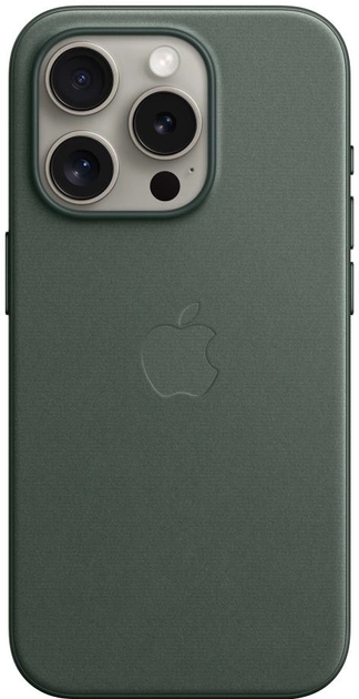 Акція на Панель Apple MagSafe FineWoven Case для Apple iPhone 15 Pro Evergreen (MT4U3ZM/A) від Rozetka