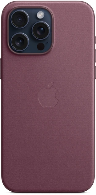 Etui Apple MagSafe FineWoven Case do Apple iPhone 15 Pro Max Mulberry (MT4X3) - obraz 2
