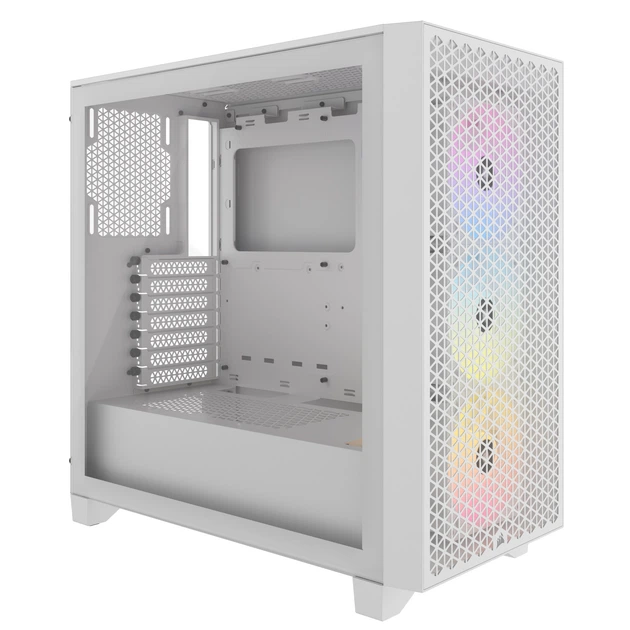 Корпус Corsair 3000D RGB AirFlow Tempered Glass White (CC-9011256-WW) - зображення 19