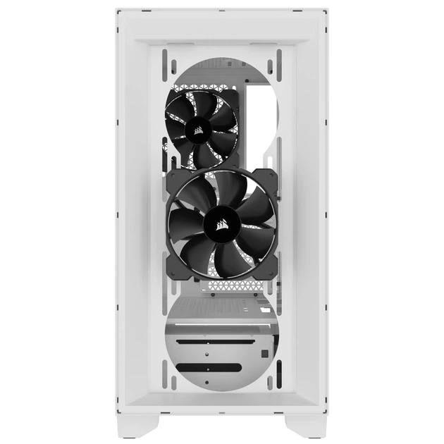 Корпус Corsair 3000D AirFlow Tempered Glass White (CC-9011252-WW) - зображення 12