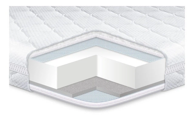 Тонкий матрас на диван (футон, топер) EUROSLEEP DUAL (5см, 3/5) 160х200 - изображение 7