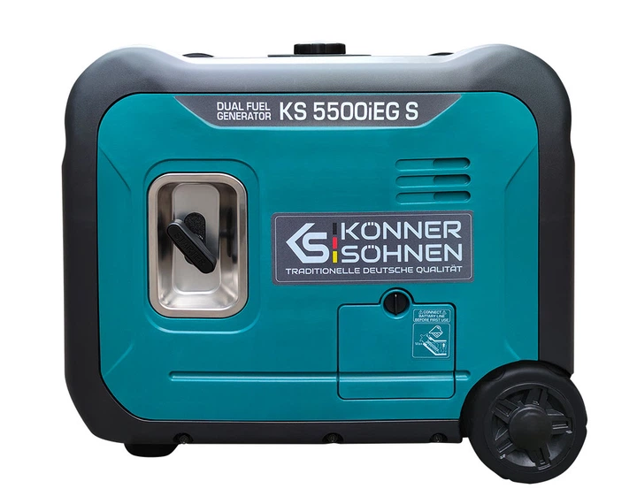 Инверторный генератор газ/бензин Konner&Sohnen KS 5500iEG S - изображение 9