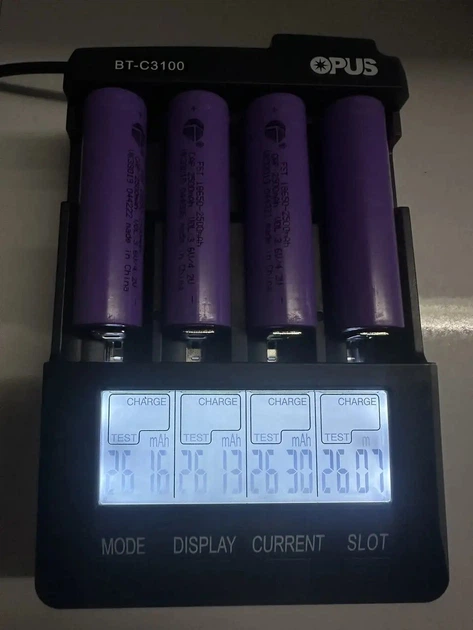Акумулятор високострумовий 18650 FST 2500mAh, Lithium, Li-Ion - зображення 4