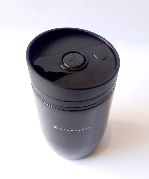 Термокружка Edenberg EB-641-Black с нержавеющей стали для кофе чая 330 мл Черная - изображение 2