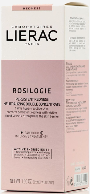 Dwuetapowy koncentrat Lierac Rosilogie neutralizujący zaczerwienienia 30 ml (3508240002992) - obraz 2