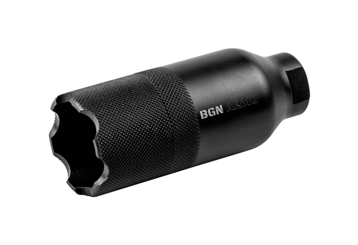 Пламегасник BGN FH02 для AR-15 кал. 223 Rem (5,56/45). Різьблення 1/2"-28 UNEF - зображення 1