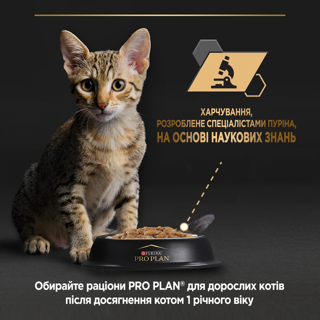 Упаковка вологого корму для кошенят після відлучення від матері Purina Pro Plan Baby Kitten Healthy Start мус з куркою 85 г х 24 шт (8445290673701/7613036693479) - зображення 10