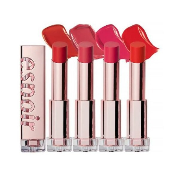 Помада ESPOIR LIPSTICK NO WEAR SHINE #4 TICKLED PINK увлажняющая со стеклянным эффектом 4.5 г - изображение 4