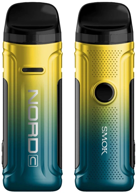 POD система Smok Nord C Kit Green/Yellow (6936760824102) - зображення 2