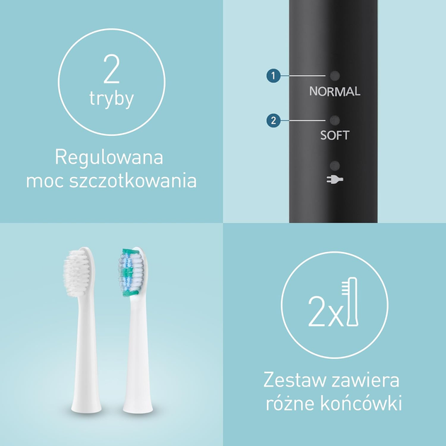 Soniczna szczoteczka do zębów Panasonic EW-DM81-K503 Czarna - obraz 5