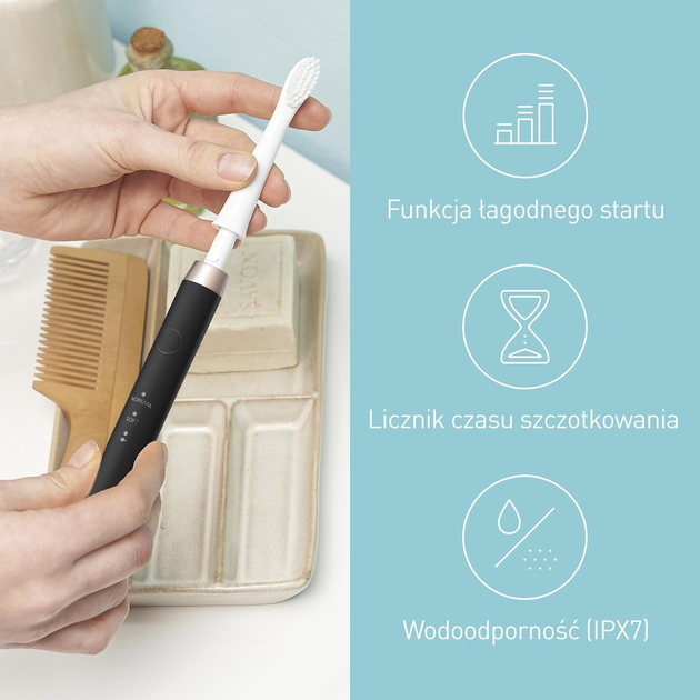Soniczna szczoteczka do zębów Panasonic EW-DM81-K503 Czarna - obraz 6