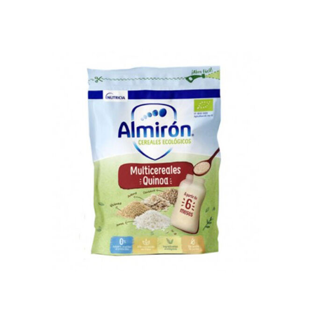 Kaszka owsiana dla dzieci Almiron Multicereal With Quinoa Eco 1 Bag 200 g (8410048200492) - obraz 1