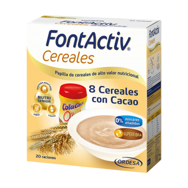 Kaszka ryżowa dla dzieci Ordesa Fontactiv Cereal Rice Cream 600 g (8426594056131) - obraz 1