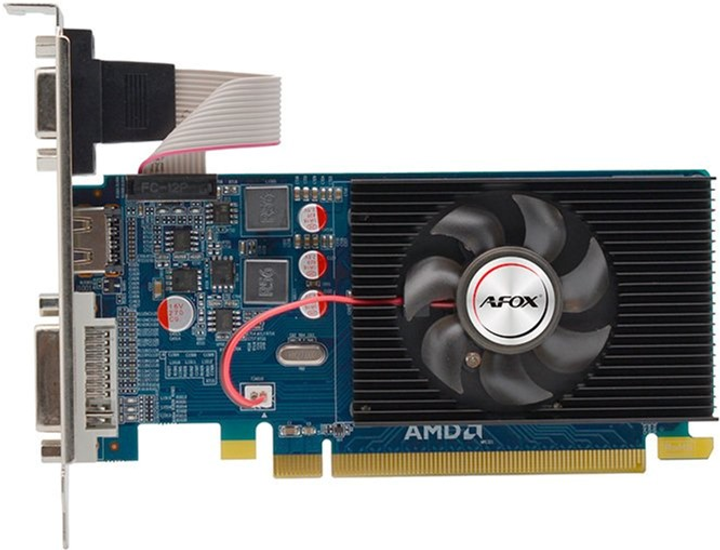 AFOX PCI-Ex Radeon HD6450 1GB GDDR3 (64bit) (625/1066) (1 x DVI-D, 1 x HDMI, 1 x VGA) (AF6450-1024D3L9) - зображення 1