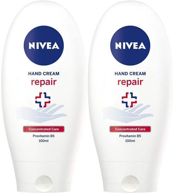 Крем для рук Nivea Repara & Cuida 2 x 100 мл (4005900668943) - зображення 1