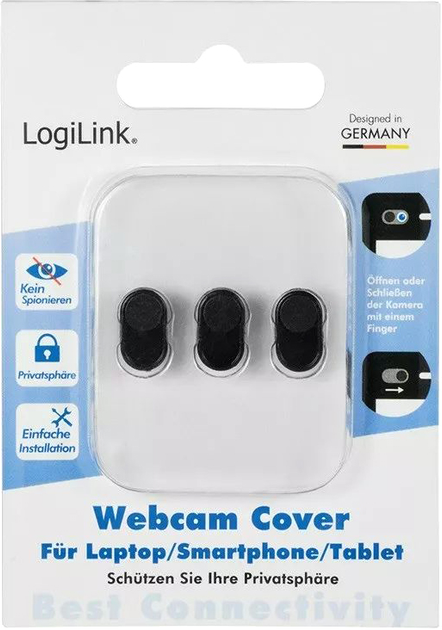 Kurtyna kamery Logilink do laptopa, telefonu i tabletu (4052792046649) - obraz 6
