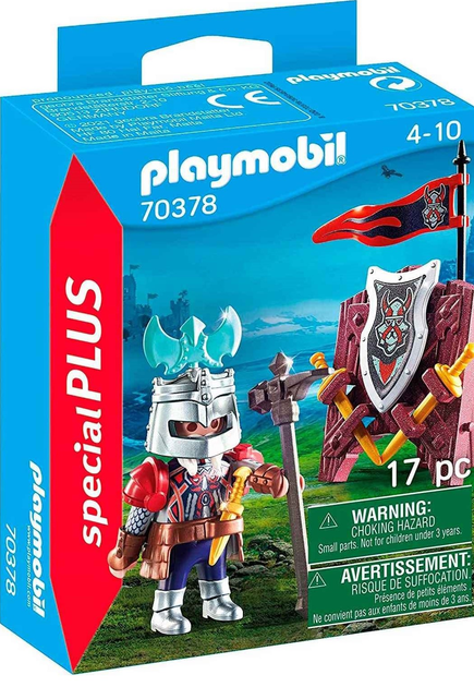 Фігурка Playmobil Special Plus Лицар - краснолюд (4008789703781) - зображення 1