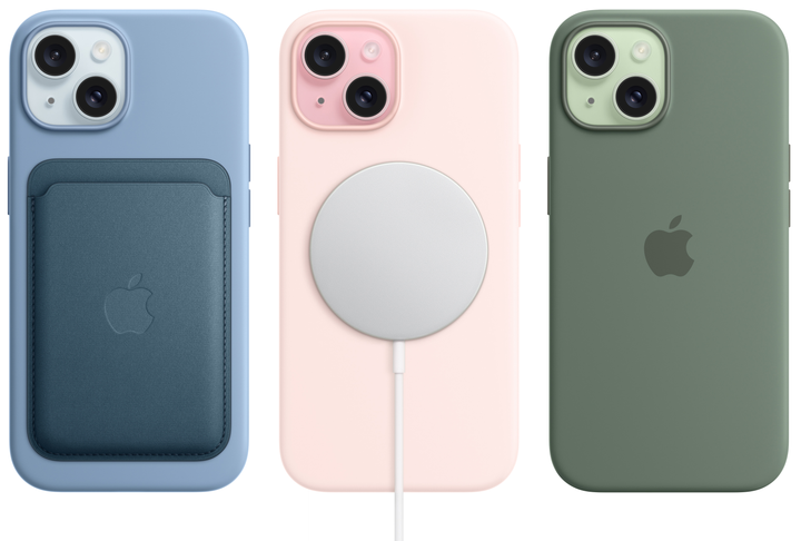 Smartfon Apple iPhone 15 128GB Yellow (MTP23) - obraz 7