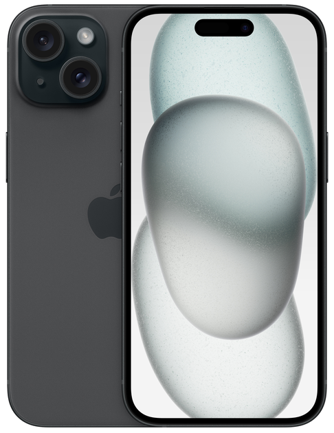 Smartfon Apple iPhone 15 512GB Black (MTPC3) - obraz 1