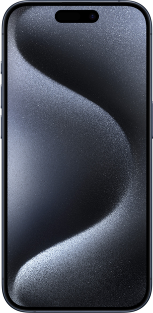 Smartfon Apple iPhone 15 Pro 256GB Blue Titanium (MTV63) - obraz 2