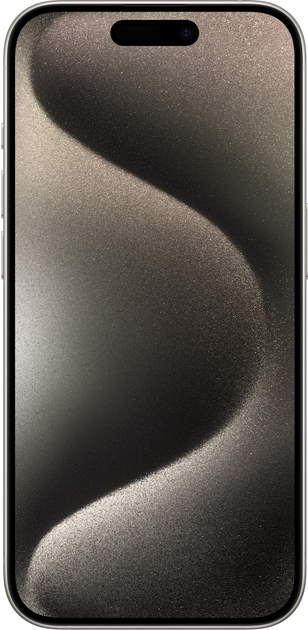 Smartfon Apple iPhone 15 Pro 128GB Natural Titanium (MTUX3) - obraz 2