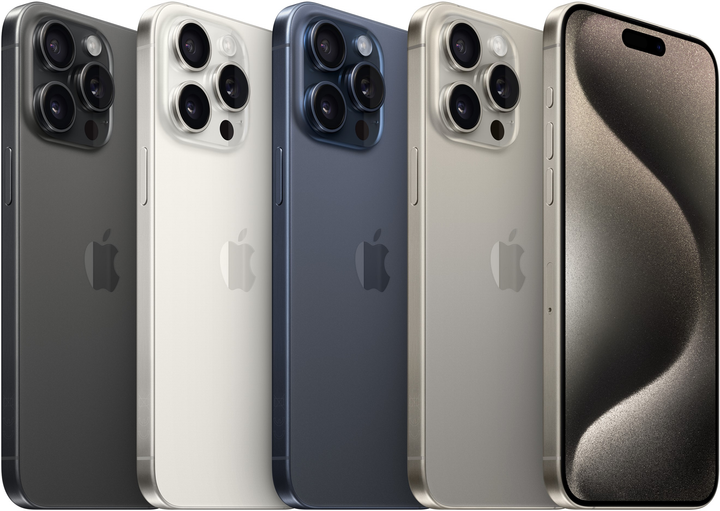 Smartfon Apple iPhone 15 Pro Max 512GB Natural Titanium (MU7E3) - obraz 6