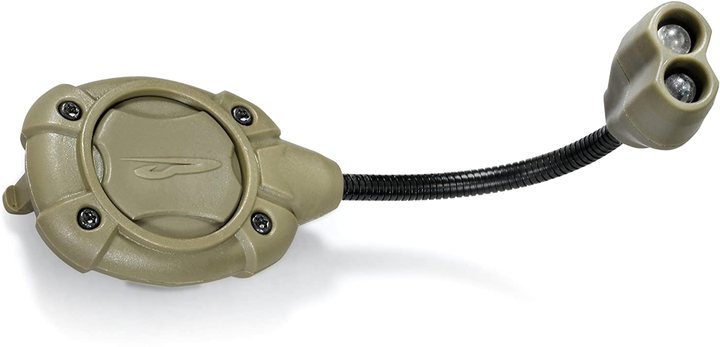 Тактический фонарь на шлем Princeton Tec Switch MPLS Olive (Red/White Leds) (MPLS-II-3-OD) - изображение 2