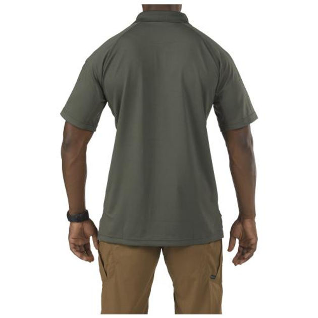 Футболка поло тактична з коротким рукавом 5.11 Tactical Performance Polo - Short Sleeve, Synthetic Knit TDU Green S - изображение 2