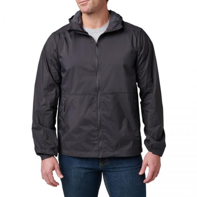 Куртка тактична демісезонна 5.11 Tactical Packable Windbreaker Jacket Volcanic 2XL - зображення 1