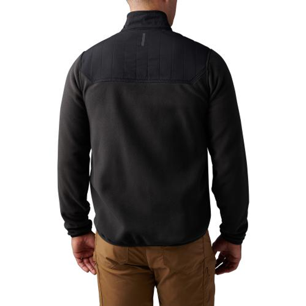 Куртка флісова 5.11 Tactical Mesos Tech Fleece Jacket Black XL - зображення 2