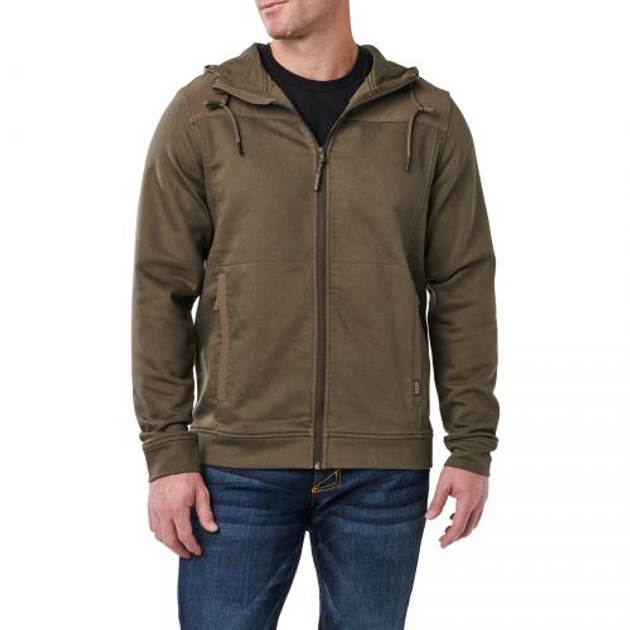 Реглан з капюшоном 5.11 Tactical Plummet Jacket Ranger Green S - изображение 1