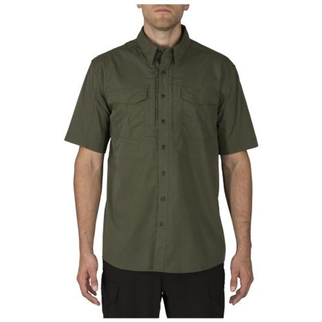 Сорочка тактична з коротким рукавом 5.11 Stryke Shirt - Short Sleeve TDU Green 2XL - зображення 1