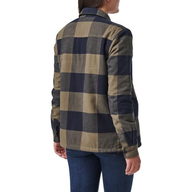 Куртка жіноча 5.11 Tactical Louise Shirt Jacket Ranger Green Plaid L - изображение 2