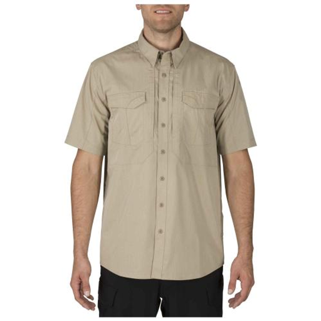 Сорочка тактична з коротким рукавом 5.11 Stryke Shirt - Short Sleeve Khaki M - зображення 1