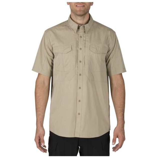 Сорочка тактична з коротким рукавом 5.11 Stryke Shirt - Short Sleeve Khaki M - изображение 1