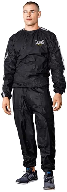 Костюм-сауна Everlast M SAUNA SUIT EV (837660-70-8) Муж XL/XXL Черно ...
