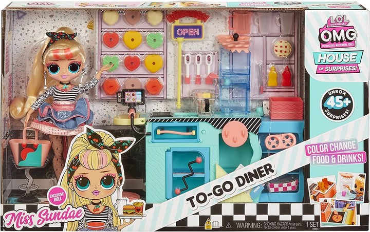 Lalka L.O.L. Surprise OMG To-Go Diner (35051119449) - obraz 1