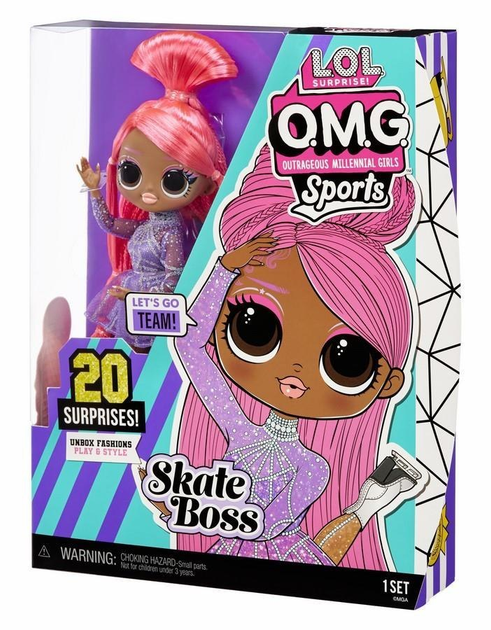 Lalka L.O.L. Surprise OMG Sports Skate Boss (35051579809) - obraz 1