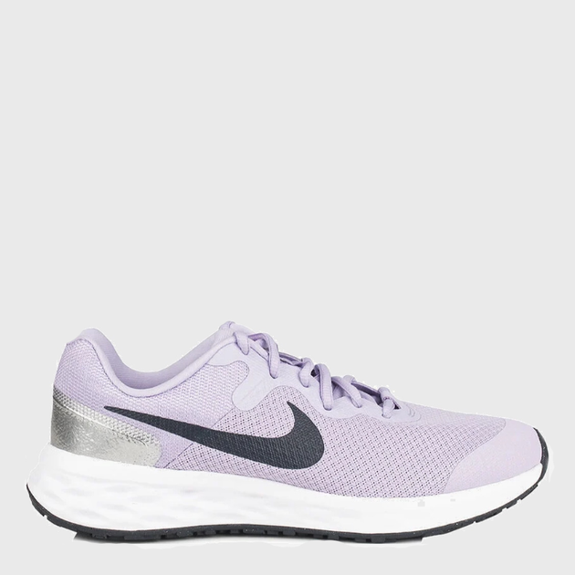 Акція на Підліткові кросівки для дівчинки Nike Revolution 6 Nn (Gs) DD1096-500 37.5 (5Y) Purple від Rozetka